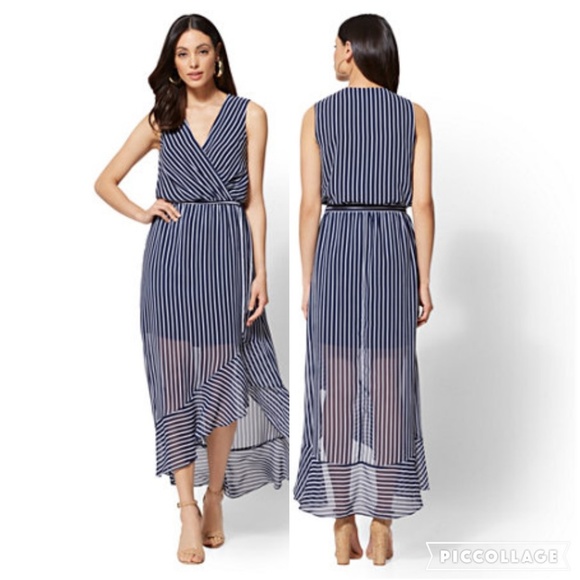 high low maxi dress